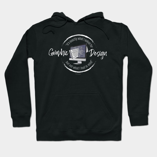 Graphic Design Artist Hoodie by eBrushDesign